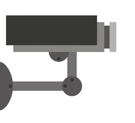 security camera isolated icon design
