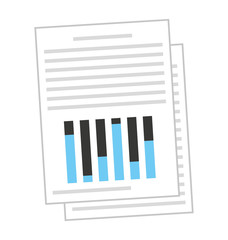 document file isolated icon design