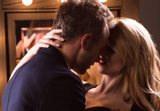 Kissing in the hotel