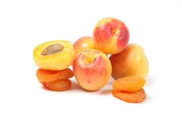 Fototapeta na wymiar Sweet Apricot Fruit