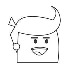 face of happy man icon