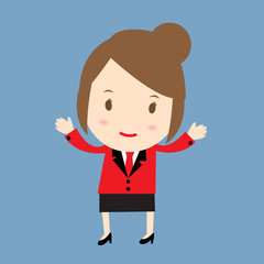 Businesswoman, business concept