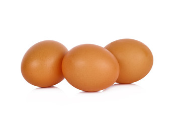 egg isolated on white