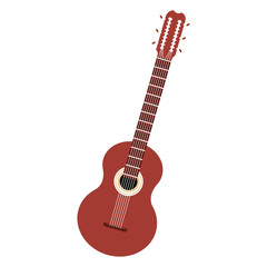 Obraz na płótnie Canvas acoustic guitar icon