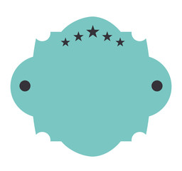 frame vintage isolated icon design