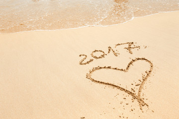 New Year's 2017 background