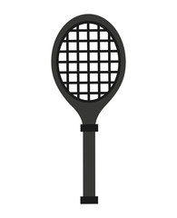 racket tennis isolated icon design