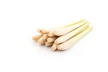 lemon grass. isolate on white background
