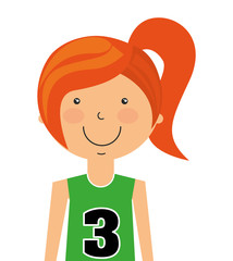 player avatar  isolated icon design