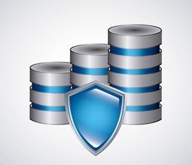 Web Hosting icon. Technology design. Vector graphic