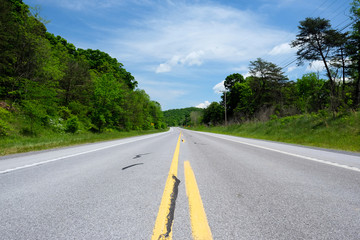Fototapeta premium Empty highway