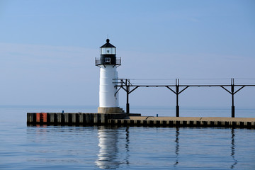 St. Joseph North Pier Outer Light, built in 1906