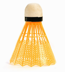 isolates the birdie for badminton yellow color