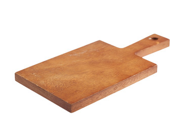 Cutting board isolated on white background