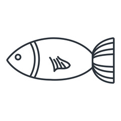 Seafood gastronomy in black and white colors icon, vector illustration graphic.