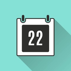 Calendar vector icon.