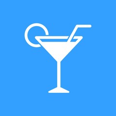 Cocktail - vector icon.