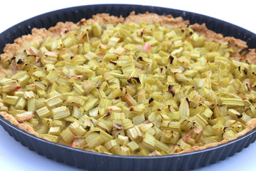 tarte à la rhubarbe