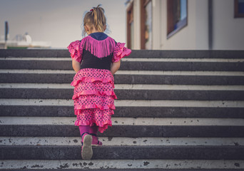Girl walking up the stairs © Pav-Pro Photography 