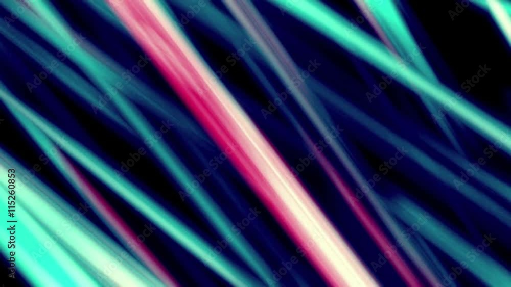Poster blue green random color geometric abstract slowly lines flowing background