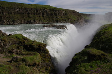 Obraz premium Gullfoss auf Island