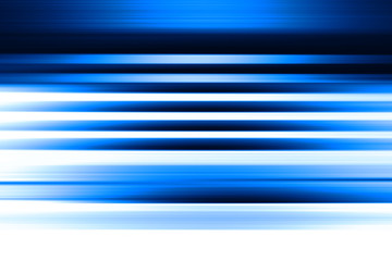 Horizontal blue motion blur abstract background