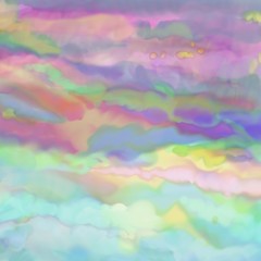 watercolor background paper design in soft pastel spring colors