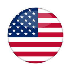 American Stars and Stripes badge
