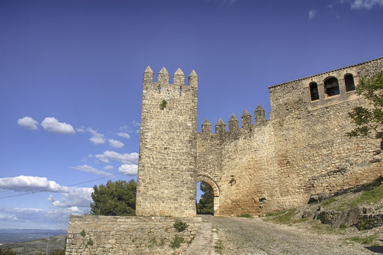 Castillo de Sabiote en la provincia de Ja&eacute;n, Andaluc&iacute;a