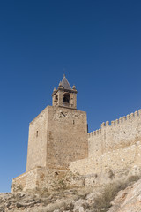 Fototapeta na wymiar Monumentos en Andalucía, La Alcazaba de Antequera, Málaga