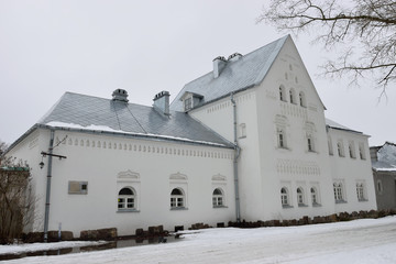 Restored Feodorovsky town in Pushkin