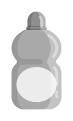 House hold bottle template and container bottle pack design bottle template. Bottle template plastic package. Blank package container dummy bottle template flat vector illustration.