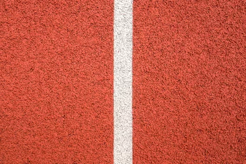 Gordijnen Running track texture background © songdech17