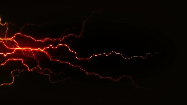 4K Electricity Side Black - Electricity or plasma crackling. This is 1 clip in a set of 3. All clips are available in multiple color options and loop seamlessly.