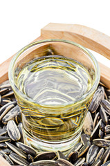 Sunflower Oil with seeds.