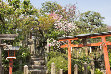 京都 首途八幡宮 境内