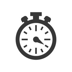 Time concept represented by chronometer icon. isolated and flat illustration 