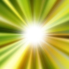 Obraz premium Flare bright shiny star