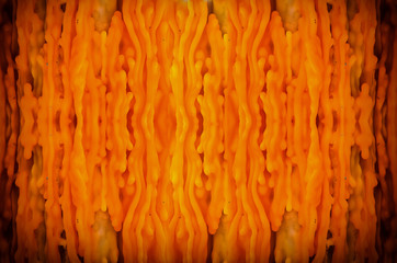 Close up image of Candle dripping texture