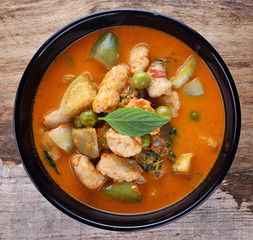 Thai food pork curry , Thai cuisine