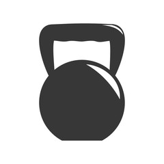 Healthy lifestyle concept represented by weight icon. isolated and flat illustration 