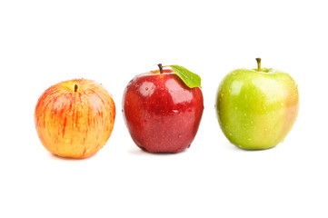 beautiful fresh apples