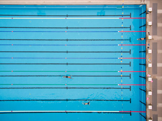 top view of swimming pool - Powered by Adobe