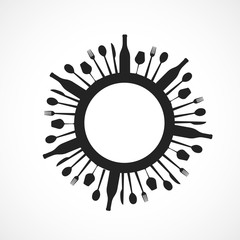 fond abstrait,restaurant