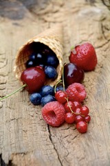 mixed fruits - Sommerfrüchte - Obs