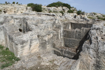 Tombe fenicio-puniche di Tuvixeddu. Cagliari