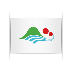 Flag of Nanbu (Aomori Prefecture, Japan).