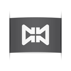 Obraz premium Flag of Nakajima (Fukushima Prefecture, Japan).