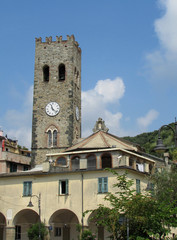 Fototapeta na wymiar Campanile a Monterosso - Liguria