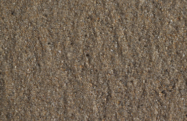 The yellow beach sand of Crete